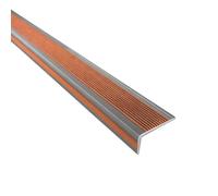 Stair Nosing, Self-Adhesive PVC Anti-Slip Stair Tread Edge Trim, Secure Edge Protection for Both Indoor and Outdoor Uses(Orange,10meters/32.8feet)
