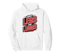 Stair Race Athlete Burning Legs Lungs Top Floor Tower Runner Pullover Hoodie