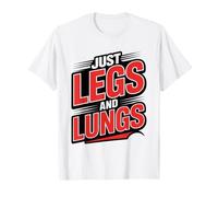 Stair Race Athlete Burning Legs Lungs Top Floor Tower Runner T-Shirt