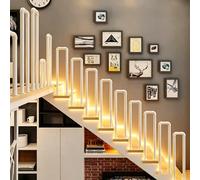 Stair Railing Indoor【ERRTSDB Hand Rail, 90CM-Round Corners, White】 Metal Handrail, Optional Height 35-115cm for Elderly Outside Steps Garden Exterior Hand Rails