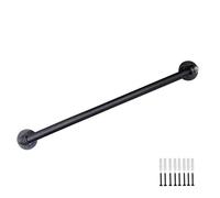 Stair Railing Staircase Handrails Pipe Stair Railing Handrail Guardrails Corridors Brackets for Home/Exhibition Hall Indoor Stairs Hand Railings