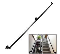Stair Railing Support KitWrought Iron Indoor/Outdoorfor Balconies Terraces Adjustable DisabilityFriendly Guardrails