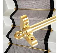 Stair Rods for Carpet Runners, Vintage Design Brackets for Staircase Renovation