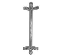 Stair Rods for Carpet Stairs, Polished Decorative Staircase Rods with Bracket Hardware, Easy to Install, Suitable for Commercial and Residential Renovation