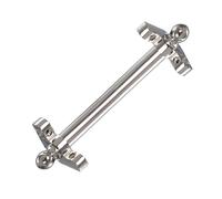 Stair Rods for Carpets 2046 Inches Wide Silver Runner Bars for Stairways Carpet Gripper RodsEasy Installation 112cm (44in) 1 Piece