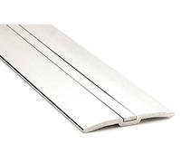 Stair Rods Posh Brass Door Threshold 38mm Wide 90cm Long (90cm, Chrome)