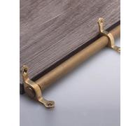 Stair Runner Rods,Custom Stair Rods for Carpet Runners, 1.6cm Non-Slip Indoor Staircase Secure Bars, 12pcs 53in, Decorative Floor Covering Accessories for 20-59 Inch Runners