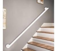 Stair Safety Kit for Indoor & Outdoor Use - 11.5ft Wall-Mounted Support Rail for Enhanced Stability & Security, Ideal for Seniors & Mobility Assistance