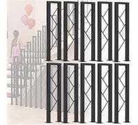 Stair Spindle Hand Rails, U Shaped Non-Slip Banister for Stairway Safety and Guardrail Support