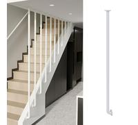 Stair Spindles,Customizable Stair Spindles with Screws, Universal Staircase Balusters for Attic/Corridor, Interior White Baluster Column for Lofts/Villas/Hotel/Office(Style D (1 Pc),60cm/23.