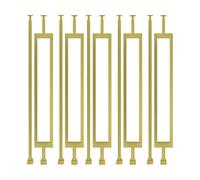 stair spindles， Metal Square With Bracket And Screws For Deck And Fence Multiple Pack Sizes(H 95cm,5 pcs)