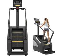 Stair Stepper Machine with 1-15 Gear Resistance, 22-135 Steps/minute, 13.5 Inch Screen - Maximum Load 150Kg for Training Leg Muscles and Core Strength