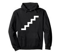Stair Symbol Pictogram Design | The Symbol for Stairs Pullover Hoodie