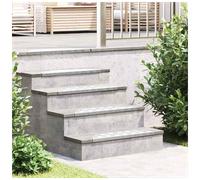 Stair Tread 15pcs Silver Aluminium 60x18x2.5cm Checker Plate Crescent Anti-Slip