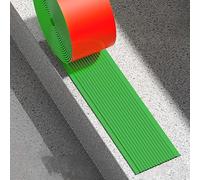 Stair Tread Edge Protectors, Strips Staircase Step Treads Self Adhesive Staircases, Step Edge Trim, Suitable for Indoor/Outdoor Stairs(Grass Green,5m,4cm)