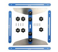 Stair Tread Gauge | High Precision Ruler Layout Gadget - Step Tread Template Tool | for Shelf Risers Partitions Cutting Drywall Professional Indoor Outdoor Household