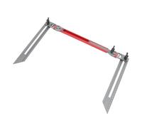 Stair Tread Template Tool, Universal Stair Tread Gauge Measuring Tool Jig with Storage Box, High Accuracy Stair Tread Measuring Tool Jig for DIY Installation Layouts
