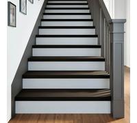 Stair Treads 16pcs Solid Oak Dark Brown 90x25x2cm Replaceable Window Sill Large