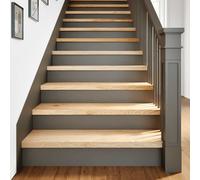 Stair Treads 8 pcs Untreated 100x25x2 cm Solid Wood Oak