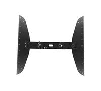 Stair Treads Gauge Template Tool Stair Treads Gauge Stair Treads Gauge Template Tool Shelf Scribe Jig 11-60In Measuring for Risers Shelf Drywall (Black)