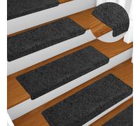 Stair Mats Self-adhesive 30 pcs 65x21x4 cm Navy Rectangular Edge