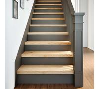 Stair Treads Natural Oak 70x30x2 cm Solid Wood 8pcs Untreated Window Sill Pack