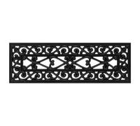 Stair Treads Outdoor Step Mat Door Anti Slip Tread 10pcs Rubber vidaXL