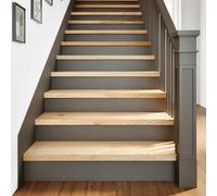 Stair Treads Solid Oak Natural 100x25x2cm Untreated 20pcs Windowsill Replacement