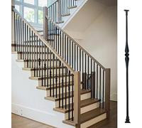 Staircase Balusters - European Style Extra Tall Deck Railing Spindles Kits for Wood and Outdoor Use - Ideal for Porch, Garden, Pool, and Balcony