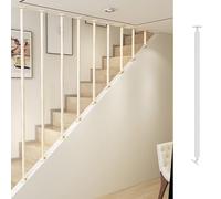 Staircase Balusters - Modern Guardrail Columns with 180° Adjustable Base, 20-170cm High, Indoor Attic Spindles (1 Pack)