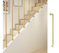 Staircase Balusters - Modern Stair Post Guardrail Columns with 180° Adjustable Base, 20-170cm High, Space Decor Divider Column for Indoor Attic Spindles (1 Pack)