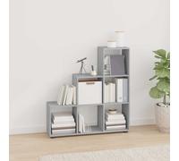 Staircase Bookcase Book Shelf Storage Rack Bookshelf Engineered Wood vidaXL