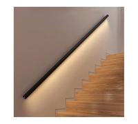 Staircase handrail LED Stair Handrails with Sensor Light Wall-Mounted Round Luminous Handrai for Outdoor Stairs Porch Entrance Hand Rails