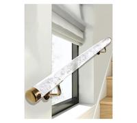 Staircase Handrail, Non-Slip Acrylic Support Railing with Wall Mount Brackets, Customizable Clear Design, 220cm/86.6in Length for Safety and Style