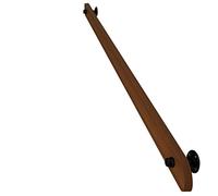 Staircase Handrail Rail Banister Kit,Wood for Indoor Steps Stair Wall Mounted Railing for Outdoor Lead Direct to Stairwell House/30Cm/12Inch
