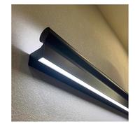 Staircase Handrails with LED Lighting, Stair Hand Railing Kit Body Sensor Wall Light Double-Sided Luminescence for Stairway, Hallways, Villa Aisle(Gold,3m/9.84ft)
