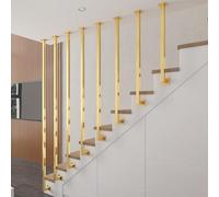 Staircase Railing Guardrails Step Floor to Ceiling Transitional Parapet Rails, MARXAN Stairs Banister Handrail for Garden Porch Entrance Balcony Loft Villas(2ft/60cm)