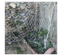 Staircase Safety Net, Nylon Woven, Tear-Resistant, Flexible, Suitable for Football Nets, Playground Fences, Plant Climbing Nets(5cm mesh,2x9m)