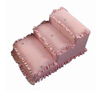 Stairs access steps Pet Dog Cat Steps Small for High Beds & Tall Sofa, 3 Step,Removable(B)