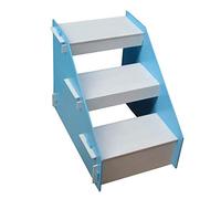 Stairs Access Steps Pet Dog Stair Climbing Park Daily Necessities Ramps(Blue)