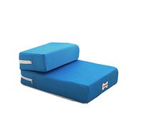 Stairs Access Steps Pet Foldable 2 Dog Cat Sponge Mats Ramp Ladder Portable Ramps(B)