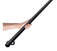 Stairs Banister Railing 60cm 100cm 120cm 150cm 180cm 200cm Staircase Banister Hand Rails with Metal Wrought Iron Brackets, Non-Slip Hand Rails Wall Support Rod(10ft/300cm)