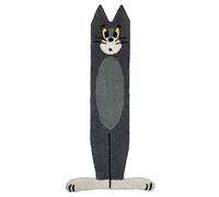 Stairs Cartoon Carpet Unique Tom Cat Shape Flat Rug Floor Mats Children Crawling Blanket-Plush_Surface_60cmx120cm