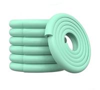 Stairs footpad sponge mats with cushioning foam strips to reduce and provide safety protection on ladders and furniture edges (green)