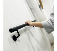 Stairs Handrail|Modern Staircase Banister Hand Rails Round Pipe Handrail Metal Wrought Iron Stairway Railing for Indoor Outdoor Steps|Safety Hand Grab Rail Support Bar(16ft/480cm)