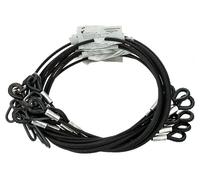 Stairville Safety Set 120cm/6mm Bk 10pcs