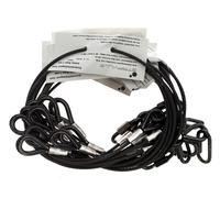 Stairville Safety Set 60cm/3mm Bk 10pcs