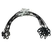 Stairville Safety Set 80cm/6mm Bk 10 pcs