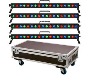 Stairville Show Bar Tri LED Tour Bundle 4