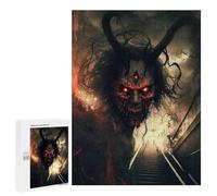 Stairway to Hell Fiendish Descent: Year-End Present, 500 PCS Adult Tabletop Puzzle; for Shared Table Time